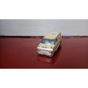Vintage Yatming Yat Ming VULCAN Van #1501 Hong Kong White Ford or Chevy Van